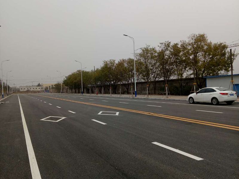 宋元瓷規(guī)劃二路道路、綠化及配套設(shè)施實(shí)景圖